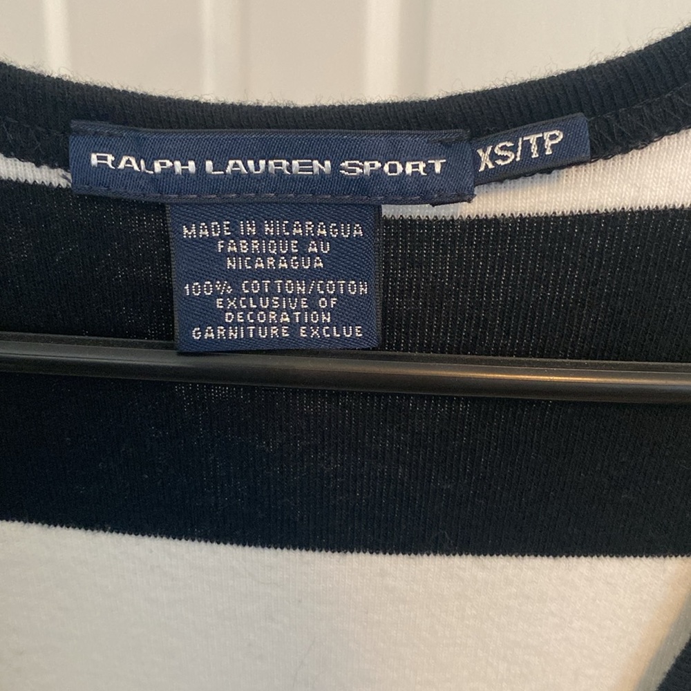 Women’s XS Ralph Lauren Sport black and white dress - Picture 3 of 5
